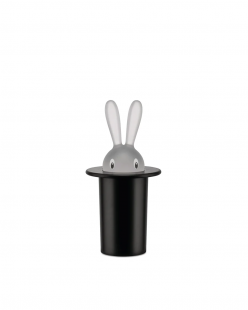 Zásobník na párátka Magic Bunny černý, Alessi