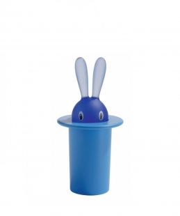 Zásobník na párátka Magic Bunny modrý, Alessi