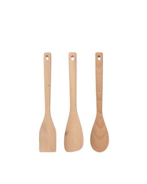 Dřevěné vařečky KitchenTools 3 ks, Alessi