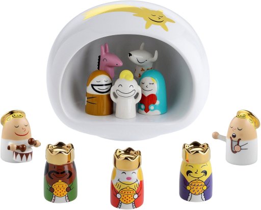 Porcelánový betlém Presepe set, Alessi