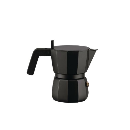 Kávovar Moka black na 1 šálek, Alessi
