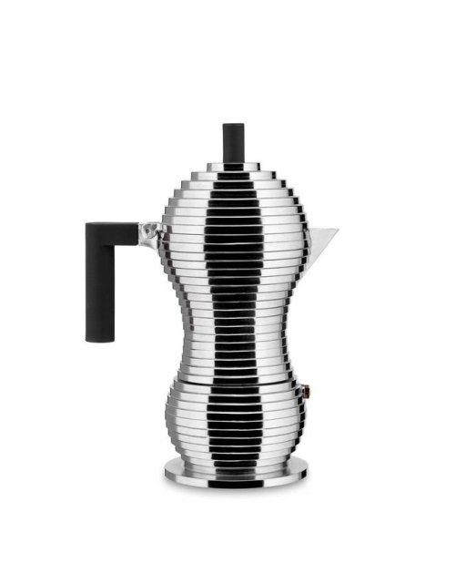 Kávovar Pulcina indukce 6 š. černý, Alessi